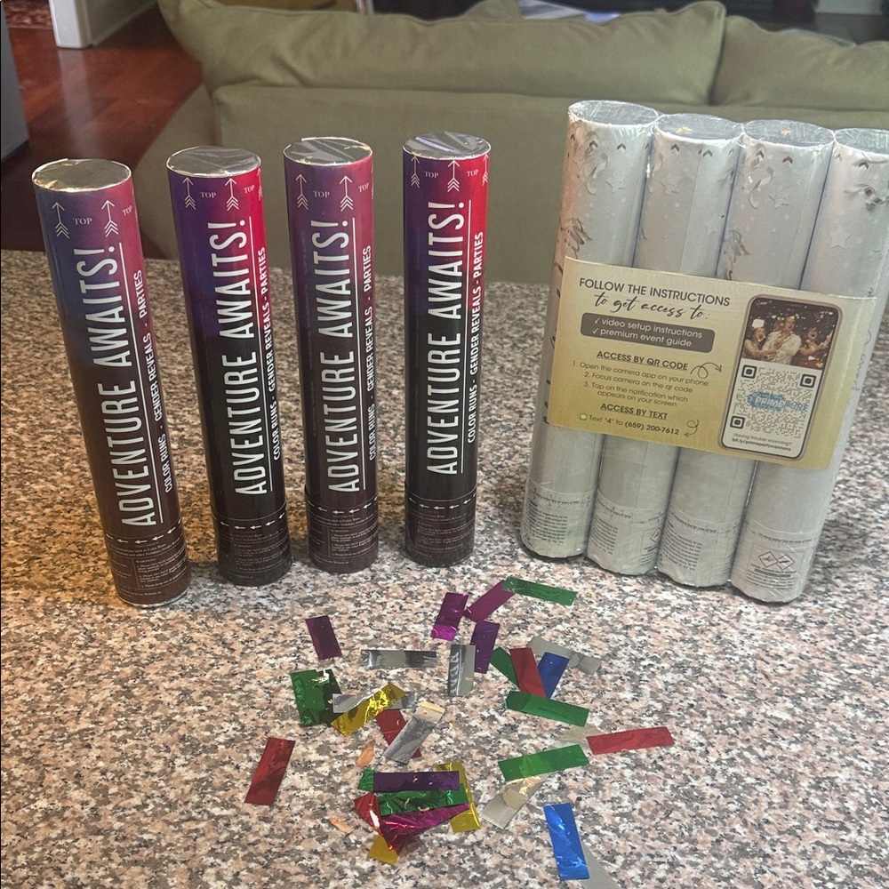 Adventure Awaits Confetti Poppers